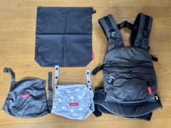 未使用収納袋付き！angelette　抱っこ紐 クアトロエアー3.2のサムネイル