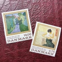 73335セール現品限　外国切手　オーストリア発行世界遺産1種揃凹版 76585セール現品限 外国切手 デンマーク発行絵画2種揃凹版 - メルカリ