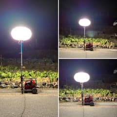 投光器 LED バルーンライト テラスター インバーター発電機 エンジン