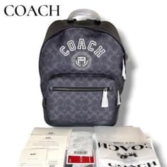 新品タグ有】COACH バックパック シグネチャー リュックCB909 - メルカリ