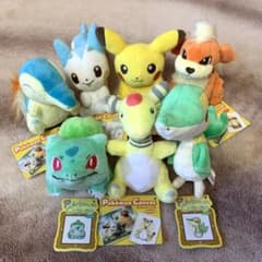 ポケモンセンター ポケモン キャンバス ぬいぐるみ パチリス ピカチュウのサムネイル