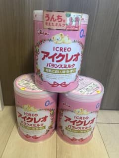 アイクレオ バランスミルク 800g 3缶セット - メルカリ