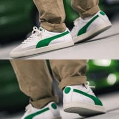 Puma basket 90680 green 27.0cmのサムネイル