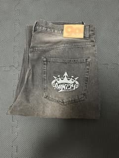 9090 KingLogoVintageTaperedPants - メルカリ