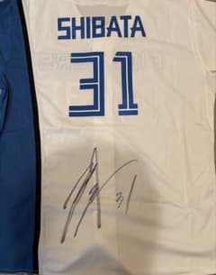 柴田獅子　サイン入りユニフォーム 柴田獅子 サイン入りユニフォーム - メルカリ