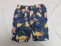 DOUBLE.B 90cm ハーフパンツ アロハ柄のサムネイル