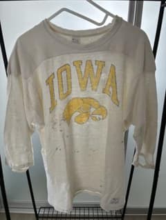 vintage BORO Champion IOWA tee 七分袖 XL vintage BORO Champion IOWA tee 七分袖 XL - メルカリ