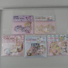 サンリオ フレークシール 10種類・40枚入り　５点セット　新品未開封