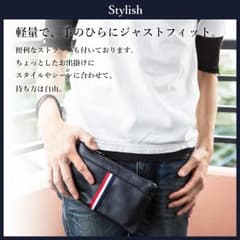 クラッチバッグ レザー メンズ バッグ 手持ちバッグ セカンドバッグ ポーチ クのサムネイル