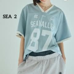 美品】SEA SEAVALLEY ユニフォームTEE オーバーサイズ - メルカリ