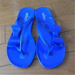 わんこ様専用⭐️メリッサ melissa US6 試し履きのみ ビーチサンダルのサムネイル