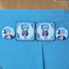 ホロライブ RAKU SPA コースター 星街すいせい 4点セットのサムネイル