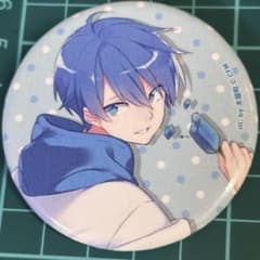 ボーカロイド初音ミク　KAITO 缶バッジ　ドンキ　コラボ　アイスパーティー ボーカロイド初音ミク KAITO 缶バッジ ドンキ コラボ アイスパーティー