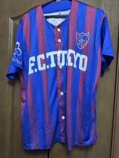FC東京 2020 応援ユニフォーム　ベースボールシャツのサムネイル