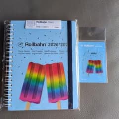 匿名配送】Rollbahnロルバーンダイアリー ヤミー ブックマーク付