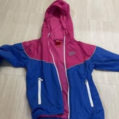 Nike フード付きジャケット S 青/ピンクのサムネイル