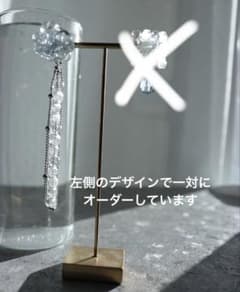 kopoli アンティークガラス ピアス オーダー ハンドメイド 新品のサムネイル