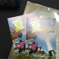 マザー牧場チケット２枚 ９月末までのサムネイル