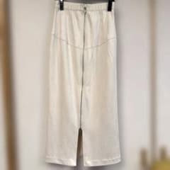 JEANASIS ヌバックライクZIPナロースカートのサムネイル