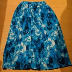 ジーナシス　ダイダイプリーツスカートのサムネイル