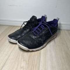 Nike Free Run スニーカー ブラック/パープルのサムネイル