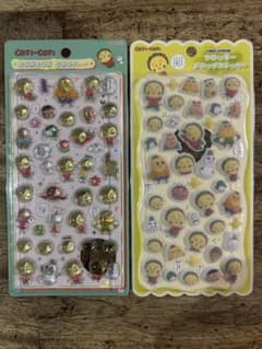 【正規品】こじこじボンボンドロップシール&フロッキーシール　2点セットのサムネイル