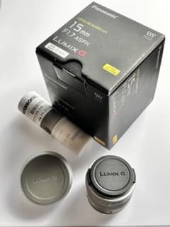 【最終値下：シルバー美品】LEICA DG SUMMILUX 15mm F1.7のサムネイル