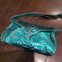 セリーヌ　パイソンの、ハンドバッグ