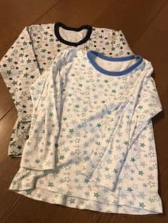 肌着 長袖 2枚セット 120サイズのサムネイル
