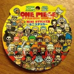 ONE PIECE ミニステッカー 2つセットのサムネイル