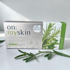 on my skin 3箱　ハーブピーリングパック Amazon.co.jp: 【公式】on:myskin face用 3箱セット│自宅でハーブ