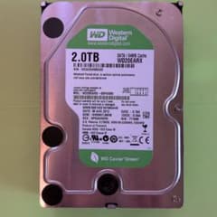 Western Digital 2TB 内蔵型ハードディスクのサムネイル