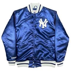 MITCHELL&NESS NY YANKEES NAVY スタジアムジャケット - メルカリ