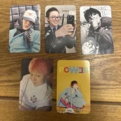 G-DRAGON POWER トレカ 5枚セットのサムネイル