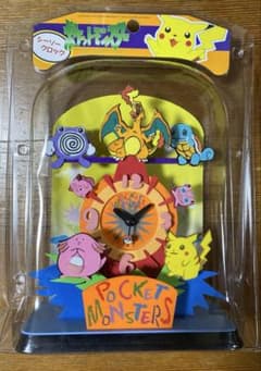 当時物 レトロ 初代ポケットモンスター シーソークロック - メルカリ