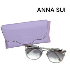 ANNA SUI サングラス クリアフレーム グラデーションレンズブルーのサムネイル