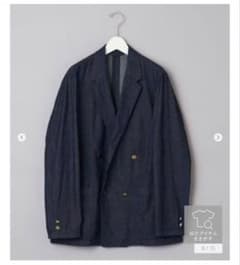 美品UNITED ARROWS オーディナリー デニム ダブル4ボタンジャケット 