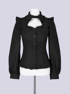 Qooza IMVAL Heart shirt ブラックのサムネイル