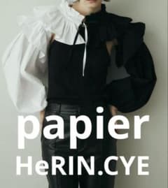 papier HeRIN.CYE つけ襟 未使用 - メルカリ