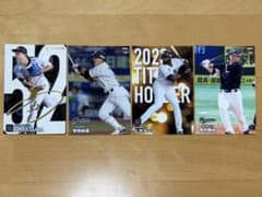 千葉ロッテマリーンズ カルビー プロ野球カード 4枚セットのサムネイル