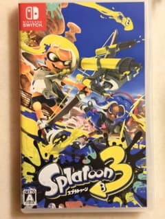 Nintendo Switch Splatoon 3 美品　ゲームソフト