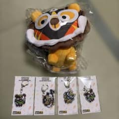 GIGO限定 全力！脱力タイムズ ゆるまるズ もふっとぬいぐるみ キーホルダー