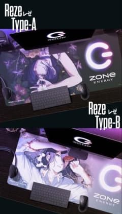 ZONe ENERGY チェンソーマンレゼ篇 特大デスクマット 2種類セット