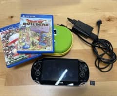 PS Vita 本体 ソフト2本 ケース 充電器 メモリーカードセット - メルカリ