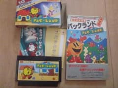 パックランド ファミコン＆箱説 シール ＋ 攻略本 (裏ワザ大全集