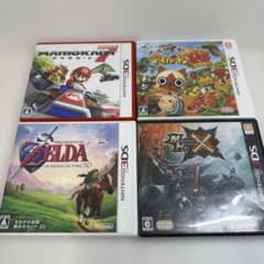 3DS 소프트 4점 세트