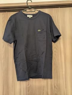 LACOSTE ポケット付き Tシャツ ネイビー FR3 US Sのサムネイル
