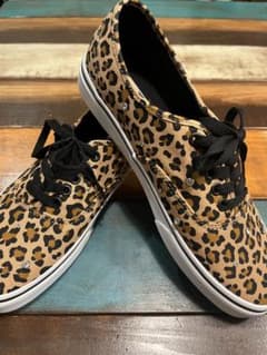 【希少】VANS オーセンティック　レオパード柄　US9のサムネイル