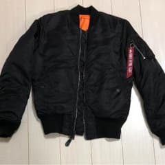 アルファ MA-1 ブラック 美品のサムネイル