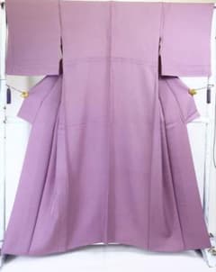 ★専用★未使用品 色無地 単衣 あやめ色 身丈159.0cm 裄丈66cm正絹 色無地 単衣 あやめ色 正絹 - メルカリ